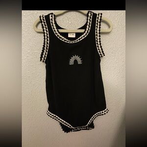 Baby girl summer bodysuit